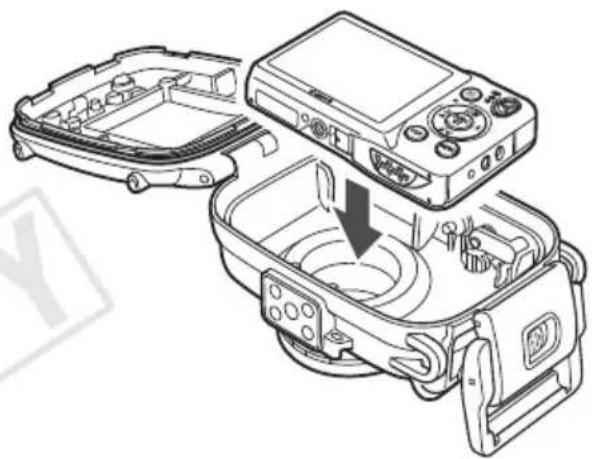 CANON WP-DC36 - 将相机放入防水套 - 1