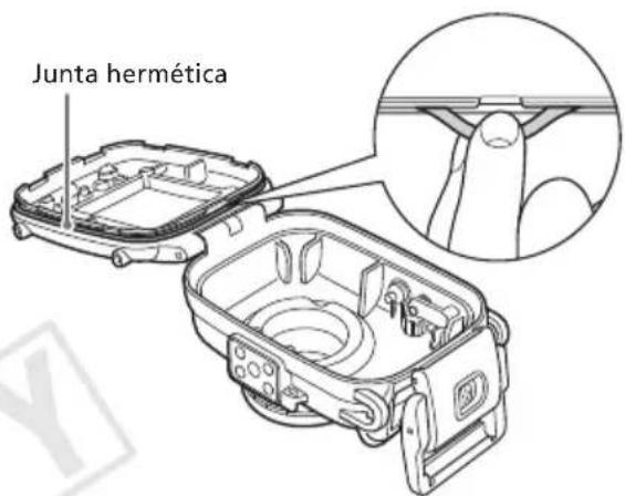 CANON WP-DC36 - Suelte el cierre para abrir el estuche. Cuando utilice algún producto contra la • - 1