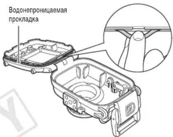 CANON WP-DC36 - Для открытия футляра освободите защелку. - 1