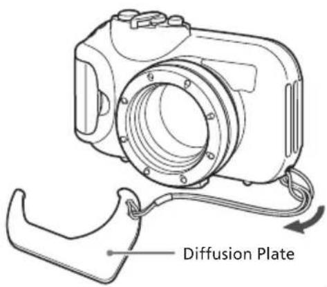 CANON WP-DC41 - Attach the strap. - 2