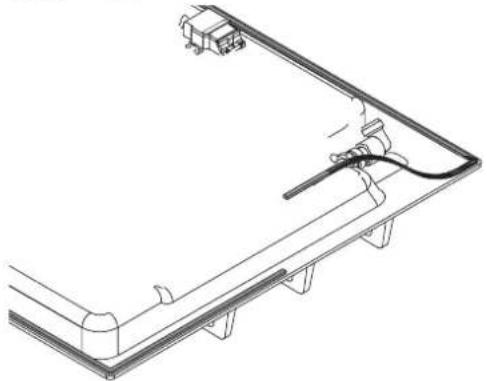 BERTAZZONI P905LHERAC - FIJACIÓN DE LA PLACA DE COCCIÓN - 1