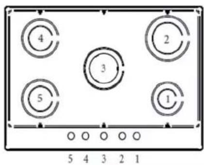 BERTAZZONI P905LHERAC - ΧΕΙΡΙΣΤΗΡΙΑ / ΚΑΥΣΤΗΡΕΣ - 3