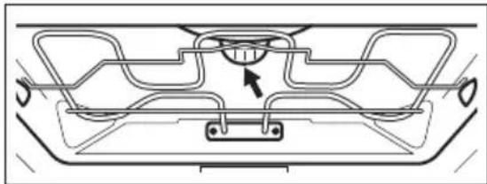 ELECTROLUX B68SV6380B - Comment remplacer : Éclairage - 2