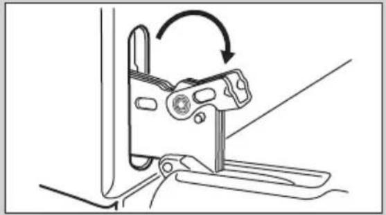 ELECTROLUX ATM5641PX - Comment démonter et installer : Porte - 4