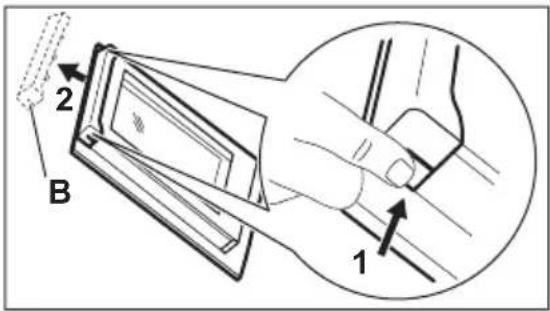 ELECTROLUX B57PV2361B - Stap 1 - 4
