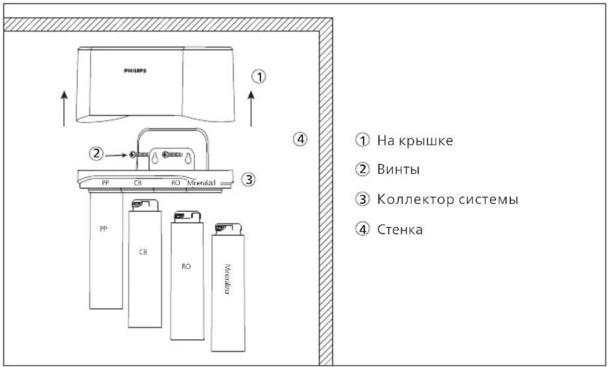 PHILIPS AUT3268 - Настенный монтаж (необязательный шаг) - 1