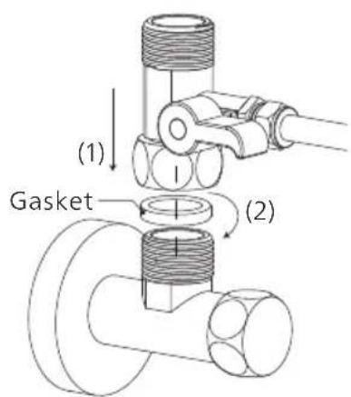 PHILIPS AUT3268 - Install the three-way ball valve - 5