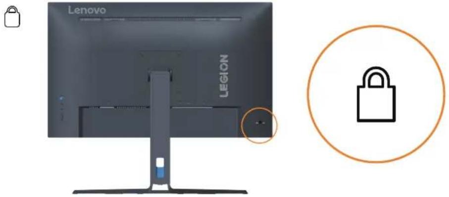 LENOVO Legion R27fc-30 - Antivol Kensington - 1