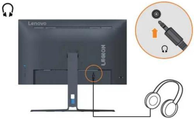 LENOVO Legion R27fc-30 - Connexion et mise en marche de votre moniteur - 5