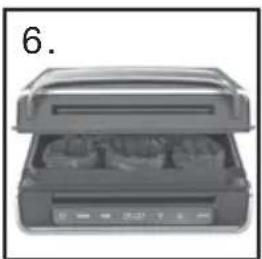 GEORGE FOREMAN GRD6090B - UTILISATION - 8