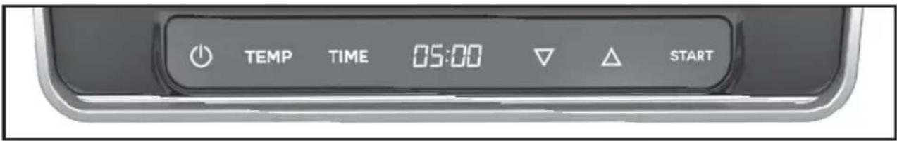TEMP TIME 05:00 ▼ △ START