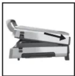 GEORGE FOREMAN GRD6090B - BISAGRA FLOTANTE - 1