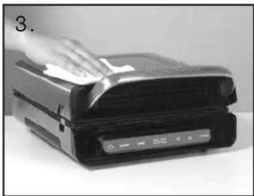 GEORGE FOREMAN GRD6090B - ENTRETIEN ET NETTOYAGE - 3