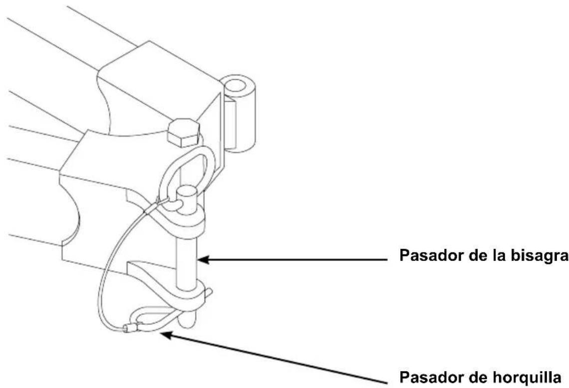 Simpson 95000 - Lengüeta del remolque con bisagra separable (si está equipado) - 1