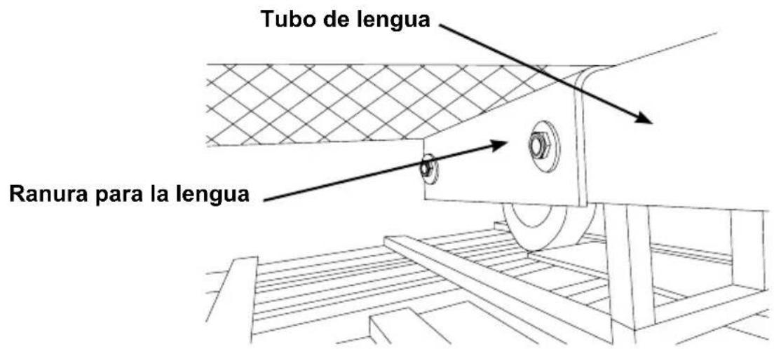 Simpson 95000 - Instalación de la lengüeta del remolque (si está equipado) - 1