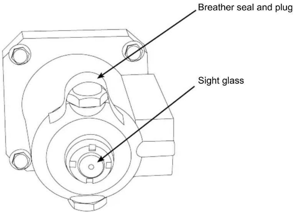 Simpson 95000 - Remove pump breather seal (if applicable) - 1