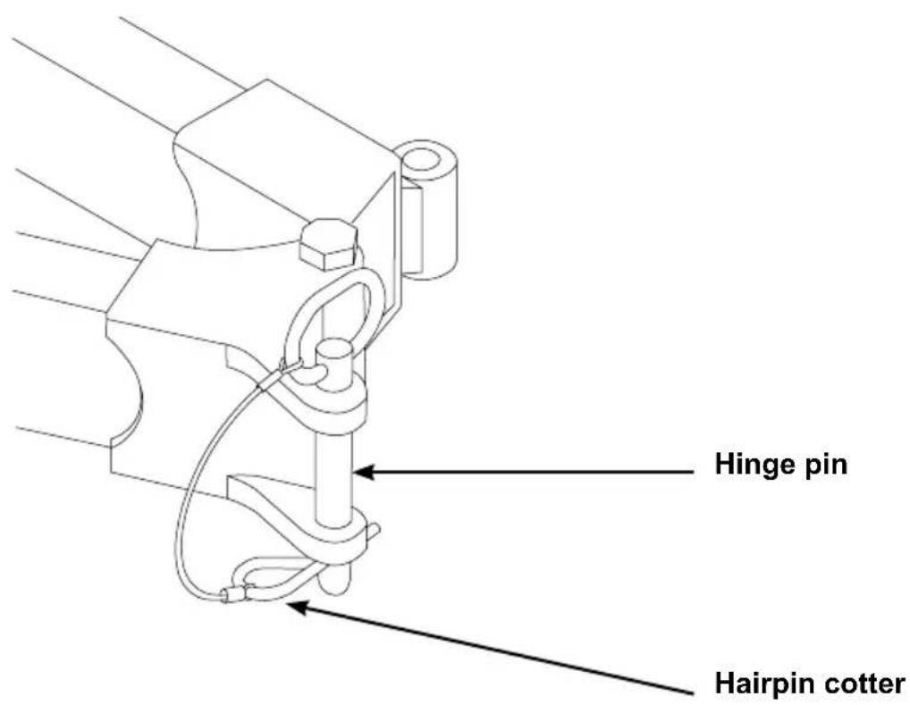 Simpson 95000 - Breakaway Hinge Trailer Tongue (if equipped) - 1
