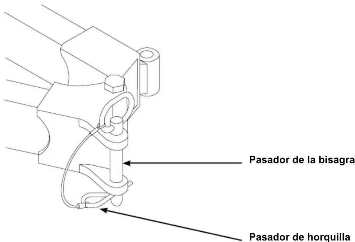 Simpson 95005 - Lengüeta del remolque con bisagra separable (si está equipado) - 1