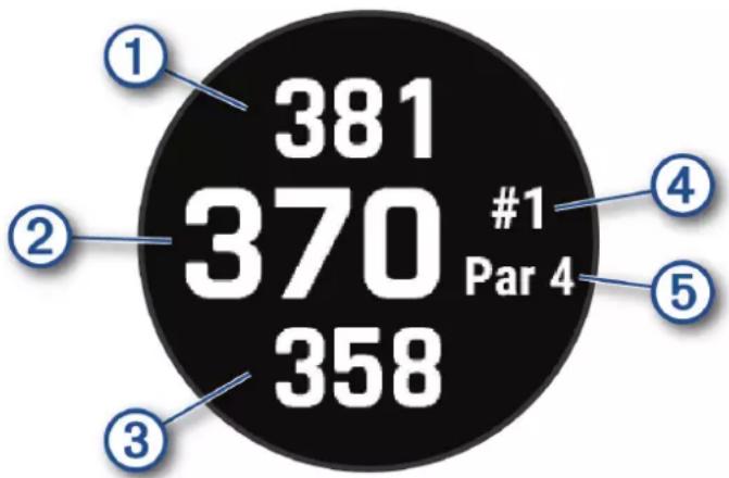 GARMIN Descent Mk3 - Mode Grands chiffres - 1