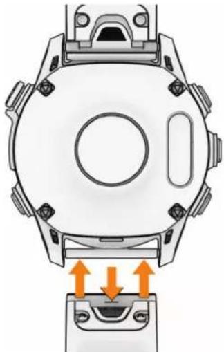 GARMIN Descent Mk3 - Changement des bracelets QuickFit - 1