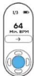 THERABODY Theragun Mini - Analyse de votre fréquence cardiaque et affichage sur l'appareil - 4