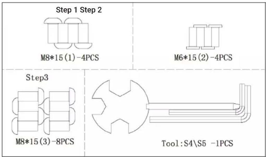 Capital Sports Oceanus - Accessories package (small parts) - 1