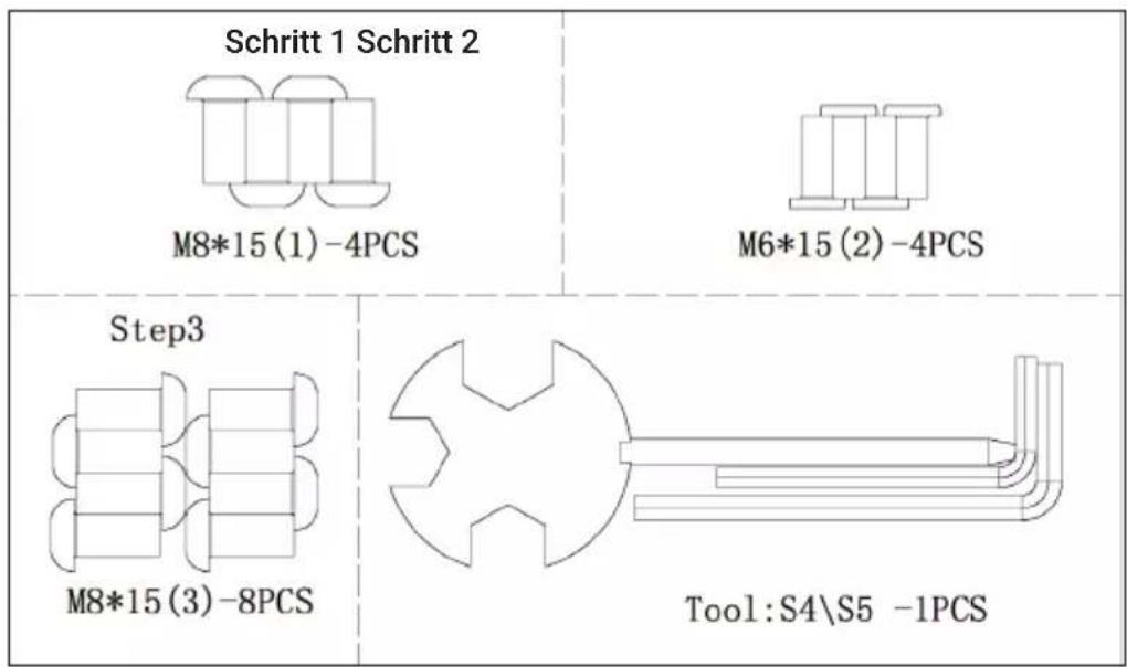 Capital Sports Oceanus - Zubehörpaket (Kleinteile) - 1