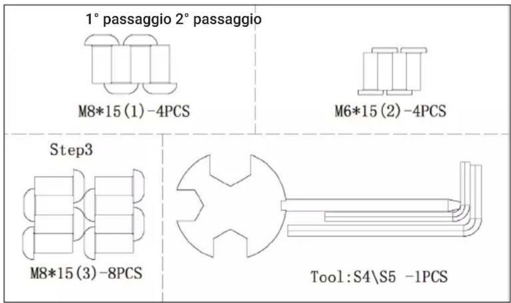 Capital Sports Oceanus - Pacchetto accessori (piccole parti) - 1