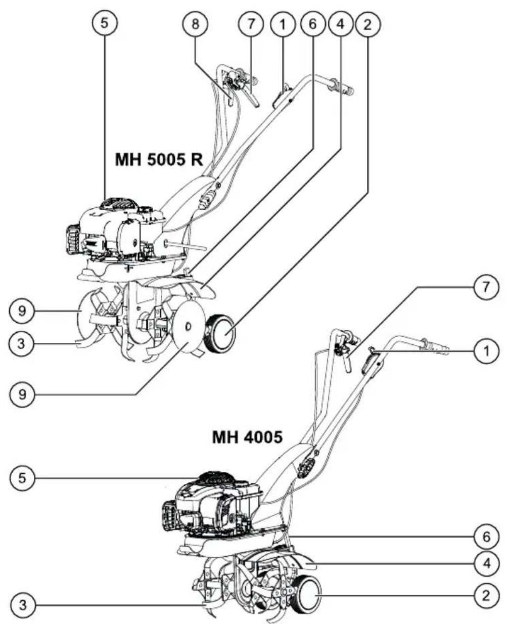 MH 5005 R MH 4005