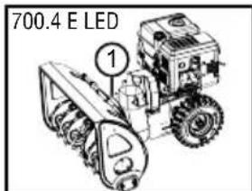 AL-KO SnowLine 760.4 TE LED - OkomnJIeKToBka Ha IOCTaBkata - 1