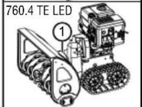 AL-KO SnowLine 760.4 TE LED - Contenu de la livraison - 3