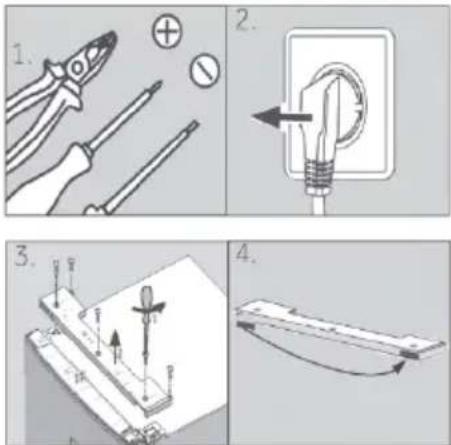 HAIER HTR7720DNGW - Montage stappen (Afb. 10.9): - 1