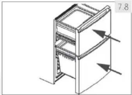 HAIER HTR7720DNGW - 3D-freezer drawer - 1