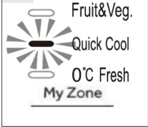 Fruit&Veg. Quick Cool O°C Fresh My Zone