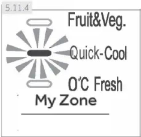 5.11.4 Fruit&Veg. Quick-Cool O°C Fresh My Zone