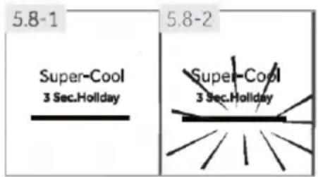 5.8-1 5.8-2 Super-Cool 3 Sec.Holiday Super-Cool 3 Sec.Holiday