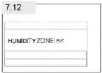 7.12 HUMIDITY ZONE