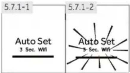 5.7.1-1 5.7.1-2 Auto Set 3 Sec. Wifi Auto Set 5 Sec. Wifi