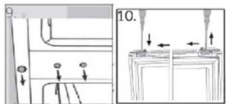 HAIER HTR7720DNGW - Pasos del ensamblaje (Fig. 10.9): - 5