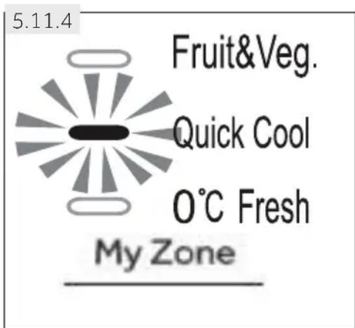 5.11.4 Fruit&Veg. Quick Cool O°C Fresh My Zone