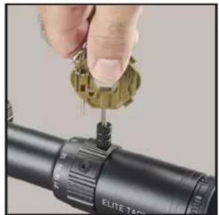 BUSHNELL Elite Tactical DMR3 - THROWHAMMER™ DER DREHSCHEIBE ZUR LEISTUNGSÄNDERUNG (DZL) ANPASSEN - 1