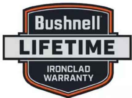 Bushnell® LIFETIME IRONCLAD WARRANTY