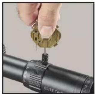 BUSHNELL Elite Tactical DMR3 - BAGUE DE SÉLECTION DU GROSSISSEMENT ET RÉGLAGE THROWHAMMER™ - 1
