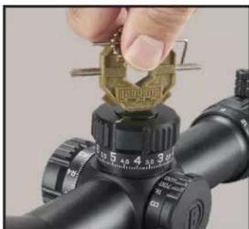 BUSHNELL Elite Tactical DMR3 - RESETTING THE ELEVATION TURRET - 1