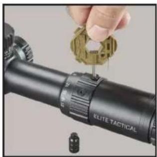 BUSHNELL Elite Tactical DMR3 - RÉTICULE AU PREMIER PLAN DE MISE AU POINT - 8