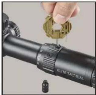 BUSHNELL Elite Tactical DMR3 - RÉTICULE AU PREMIER PLAN DE MISE AU POINT - 17