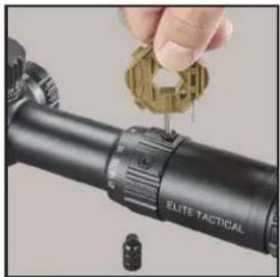 BUSHNELL Elite Tactical DMR3 - ISTRUZIONI PER REVLIMITER™ (Zero Stop) - 6