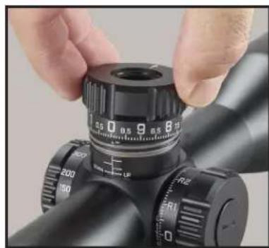 BUSHNELL Elite Tactical DMR3 - INSTRUCTIONS REVLIMITER™ (zéro stop) - 5