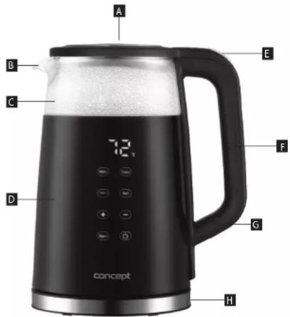 Concept RK4100 - A TERMÉK LEÍRÁSA - 1