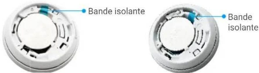 EZVIZ Home Sensor Kit - Retrait de la bande isolante - 1
